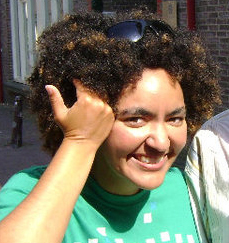 Rezenet Moges signing "ERITREA"